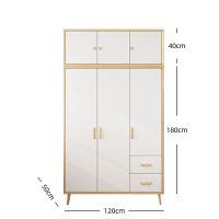 铭思沃木质衣柜1.2m套