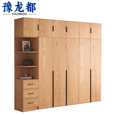 豫龙都 实木衣柜 2.4m 台