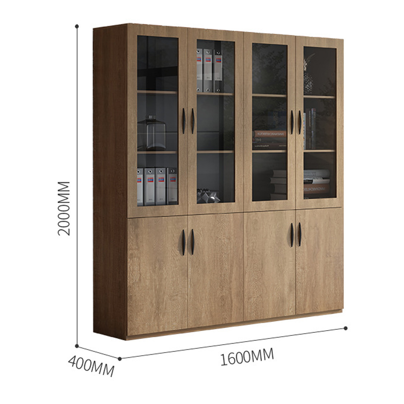 凌迪星木质书柜