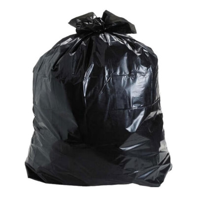 豫众诺 黑色 平口垃圾袋 950×700mm/4.5丝 个