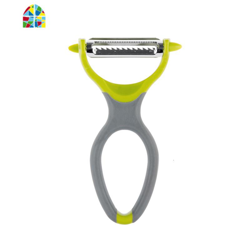 土豆丝刨丝刀刮丝器厨房蔬果切丝器家用三合一多功能刨丝器削皮刀 FENGHOU 贵族紫