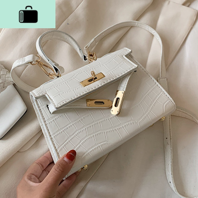 今年流行的包包女2020新款潮韩版百搭单肩斜挎ins时尚手提凯莉包NEW LAKE女斜挎包