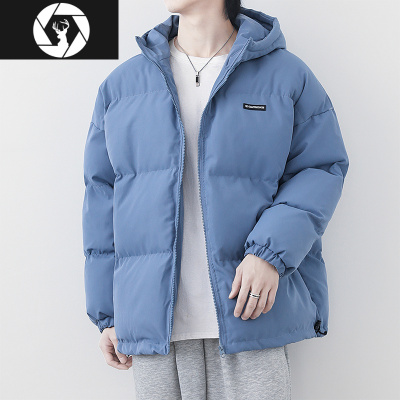 HongZun棉服男士外套秋冬季棉袄面包服韩版潮流男生情侣oversize加厚棉衣棉衣