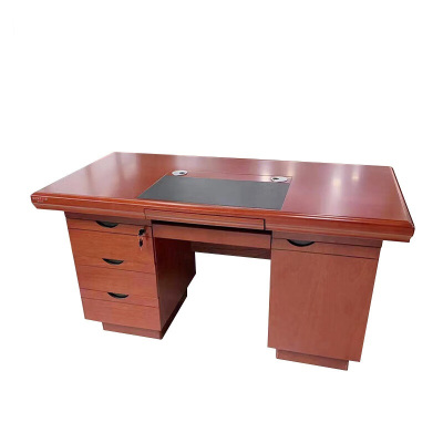 盛松林 办公桌 红棕色1400*600*760mm 张