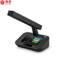 惠度(HuiDu)HD-8999A有线手拉手会议麦克风智能数字话筒高清视频工程大型会议报告厅多功能话筒方管主席麦