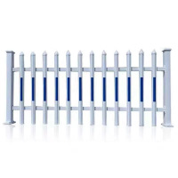 诚智旺 PVC塑钢围栏含安装 高1.5m/米