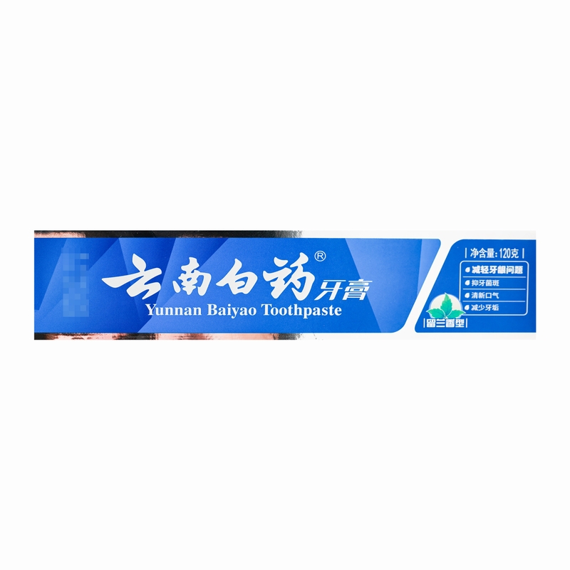云南白药牙膏 留兰香型 120g
