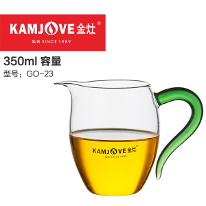 KAMJOVE/金灶GO-23 玻璃茶漏茶滤 耐热玻璃公道杯 玻璃水具 玻璃分茶器 茶海功夫茶具配件 公杯 短嘴玻璃壶