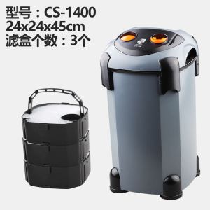 鱼缸过滤器过滤桶三合一净水循环滤筒水缸水族箱外置桶
