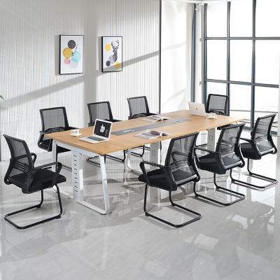 全简现代简约会议桌接待洽谈桌办公桌长条桌