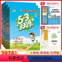 [语文+数学]人教版+[英语]精通版 三年级下 [正版]2024新版五三53天天练一年级二年级三四五六年级上册下册语文数