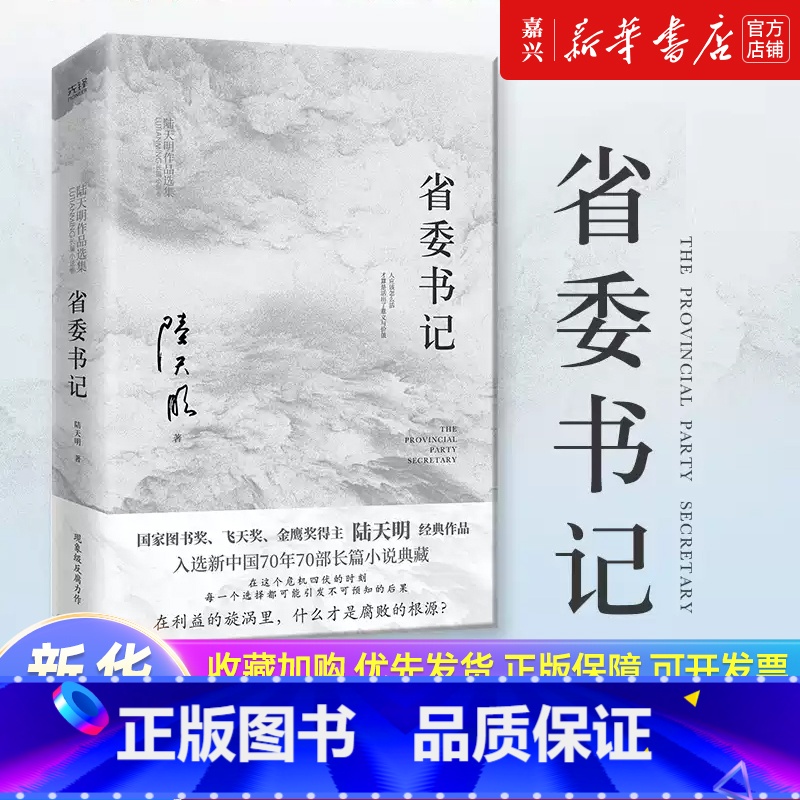 [正版]书店 书籍省委书记(国家图书奖、飞天奖、金鹰奖得主陆天明经典作品,电视剧《省委书记》原著小说)