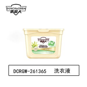 盾超人 DCRGW-261365 表面活性剂、稳定剂、酶制剂、抗再沉积剂、防腐剂、着色剂、香精 洗衣凝珠 洗衣液(计价单