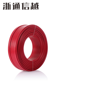 浙通信越 电线 国标塑铜线 单芯股 BV 4 /米 多色 100米/盘