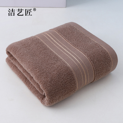 洁艺匠 MJ23 纯棉加厚毛巾 34*74cm 棕色