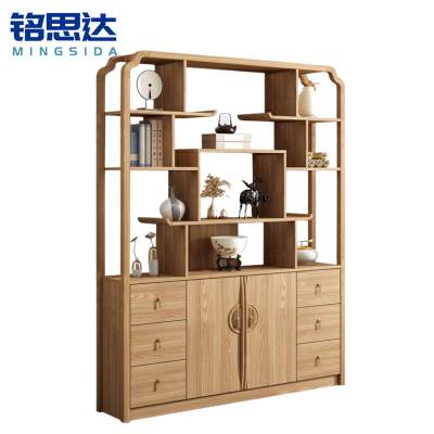 铭思达实木博古架150*30*191cm个