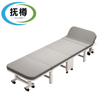 抚樽豪华靠背折叠床