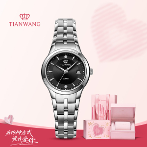 [送礼推荐]天王表(TIANWANG)手表女 休闲商务钢带石英表女士手表3626