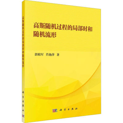 醉染图书高斯随机过程的局部时和随机流动形9787030636652