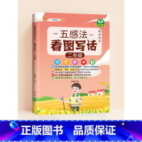 [二年级]五感法同步作文 小学通用 [正版]五感法写作文三到六年级扩句法加词法修辞法写作技巧小学生作文书大全三四五年级素
