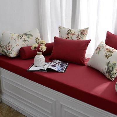 家柏饰(CORATED)高密度海绵飘窗垫窗台垫定做沙发垫北欧阳台垫榻榻米可机卡座 1号色 15cm飘窗垫