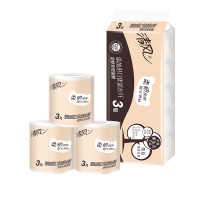 清风卫生纸3层96g*20卷萌宠柔韧系列有芯卷纸A22AGZM