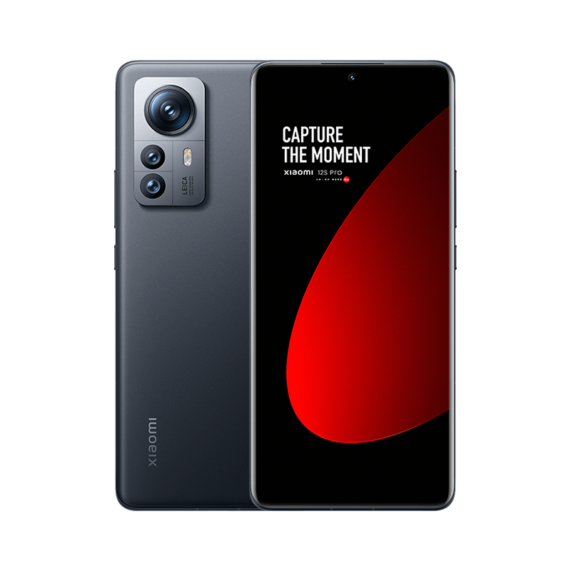 小米12S Pro 8GB+128GB 黑色 新骁龙8+Gen1 6.73曲面大屏 120Hz高刷新率 120W快充 支持无线充 手机