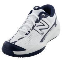 新百伦(New Balance)男士网球鞋轻量缓震透气稳定舒适白蓝配色