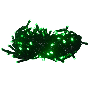 格瑞捷 LED彩灯串 LED-10m-100T 100头 绿24V/ 220V 带插头 串