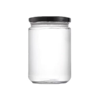 透明玻璃罐 容量100ml 圆瓶 单位/个