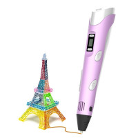 林檎儿童3d打印笔生日女生送女孩小朋友儿童抖音同款三D立体绘画笔小孩子小学生男孩手工制作儿童玩具送女朋友老婆生日礼物送女