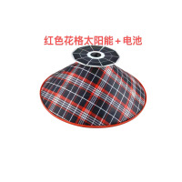 铁迅太阳能风扇帽斗笠帽MZ8 顶