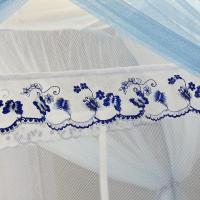 家柏饰(CORATED)免安装蒙古包防蚊帐可折叠双层网纱公主风1.5m1.8米床家用