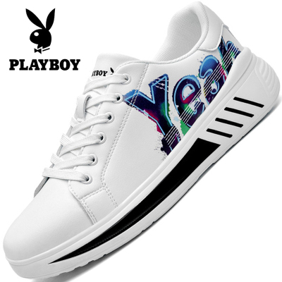 精选特卖厂家直营-花花公子男鞋青少年英伦小白鞋男运动学生鞋子男潮鞋百搭休闲板鞋