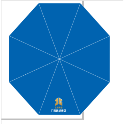 苏宁宜品长柄按压式雨伞碰击布材质大伞面通用人群字母图案设计