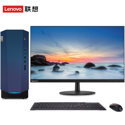 联想(Lenovo)GeekPro2020设计师制图游戏台式电脑整机(i5-10400F16G1T+256GSSDGTX1660SUPER6G独显)27英寸