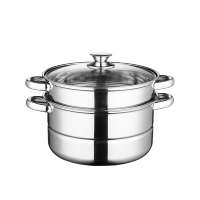 佰造(Betoice)佳乐双层蒸锅 BZ-BTZ851A 白色 2层 28cm