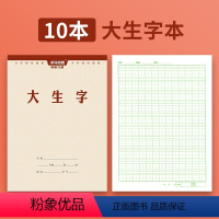 大生字本 10本 [正版]戚老师笔记本子加厚草稿纸上翻简约大号网格小方格验算本作业本大字本方格田字本演算本横线空白护眼学