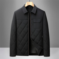 冬季中年棉衣爸爸秋冬外套中老年男装保暖夹克棉服上衣