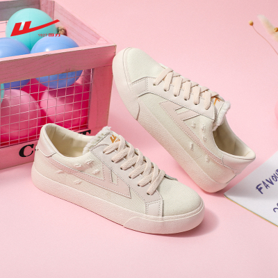 回力(Warrior)低帮舒适透气帆布鞋百搭板鞋女款