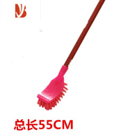 三维工匠地刷硬毛长柄家用卫生间浴室瓷砖厨房户外地板刷地扫把清洁刷子