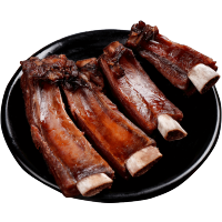 烟熏五花腊肉腊肠土猪肉手工自制老腊肉正宗农家特产腊味美食 腊排骨500g