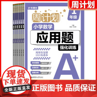2025新版华理社周计划小学数学应用题计算题强化训练小学一年级二年级三年级四年级五年级六年级上下册全国通用同步专项练习册