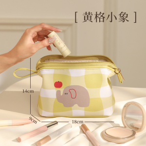 化妆包女2025新款便携式分区收纳外出小型化妆品包内收纳小包1085