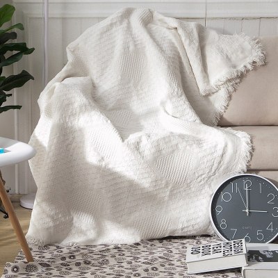 家柏饰(CORATED)北欧沙发布全盖色沙发巾毯子单人沙发套沙发垫盖布罩 桃心 180*230cm