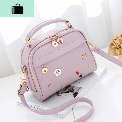 春夏新款小包包2020韩版潮时尚新款女包百搭手提包迷你单肩斜挎包NEW LAKE