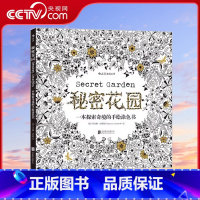 [正版]央视网 秘密花园 填色涂色书成人减压涂鸦手绘画册图画本 填色书儿童涂色书 探索奇境的涂色书 成人涂色书HL