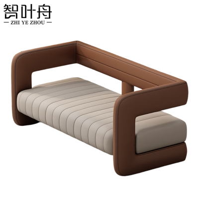 智叶舟休闲沙发双人位170*70*75cm张