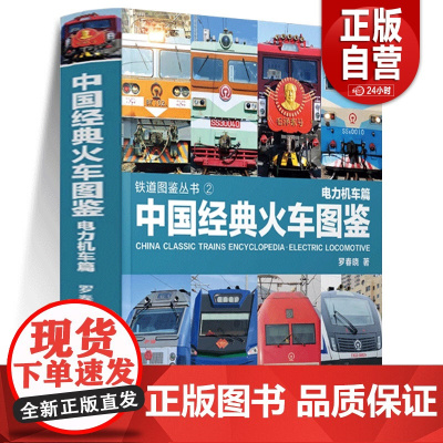 中国经典火车图鉴:电力机车篇 高铁动车内燃电力机车123中国铁路儿童科普百科交通知识图画绘本睡前故事精装读物工程图书