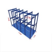 瑾如云海 工具架 气瓶固定架 1550*570*1000mm(十瓶)